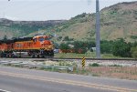 BNSF 6017 Point On East Bound Beer Train